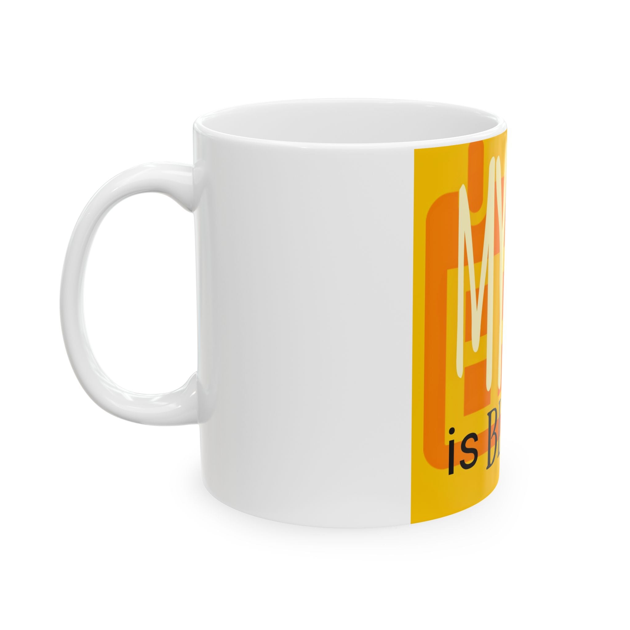 Blessed Ceramic Mug | Inspirational Drinkware | Gift for Friends & Family | Coffee Tea Cup | Motivational Mug | Daily Affirmation